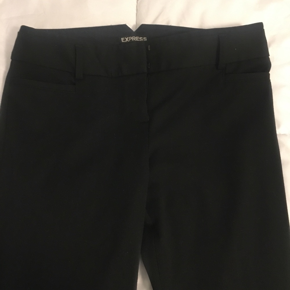 Express Black Colummist Pants